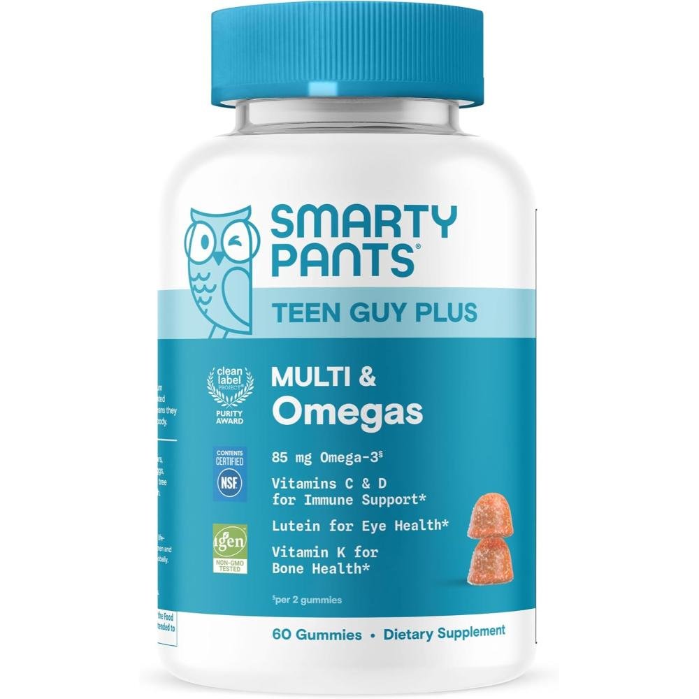 SmartyPants Teen Guy Plus Multivitamin Gummies