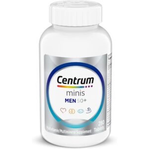 Centrum Minis Silver Men's Multivitamin for Men 50 and Over, 280 Tablets